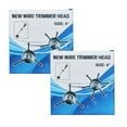 thumbnail image 2 of Wire Trimmer Head 2025 New String Trimmer Replacement Head Wire Trimmer Head Removal Tool 6 Inch Wire Trimmer For Mower Tray, 2 of 4