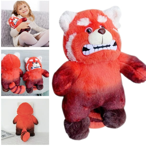 La poupée en peluche d'ours rouge de JJ.(Rouge)