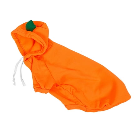 TABLZONE Party Dog Hoodie Orange Polyester Comfort Daily Wear 1Pack