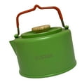 thumbnail image 3 of Hervidor de agua para acampar, portátil con asas, de acero inoxidable, tetera para acampar, té, café, para viajes, picnic, pesca, camping, senderismo verde, 3 of 8