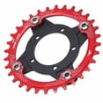 thumbnail image 4 of 104 BCD Sprocket Adapter, Aluminum Alloy Exquisite Workmanship 104 BCD Bicycle Chainring CNC Cutting  For Bike, 4 of 8