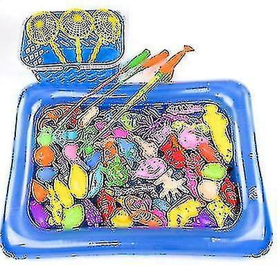 Magnetic Fishing Pool Toys Game For Kids Water Table Bathtub Kiddie Party Toy