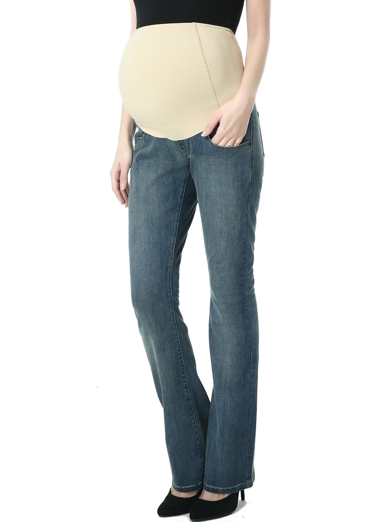 Motherhood Maternity Plus Size Boot-Cut Jeans - Macy's