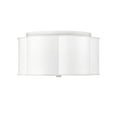 thumbnail image 2 of Millennium Lighting   3 Light Flush Mount Fixture Matte White, 2 of 5