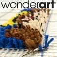 thumbnail image 5 of WonderArt® 27" x 40" Latch Hook Kit, Midnight Wolves, Acrylic Yarn Cotton Canvas, 5 of 8