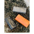 thumbnail image 3 of Long Wallet for Men Women, Soft Leather Bifold RFID Fashion Multiple Wallet-Black, 3 of 7