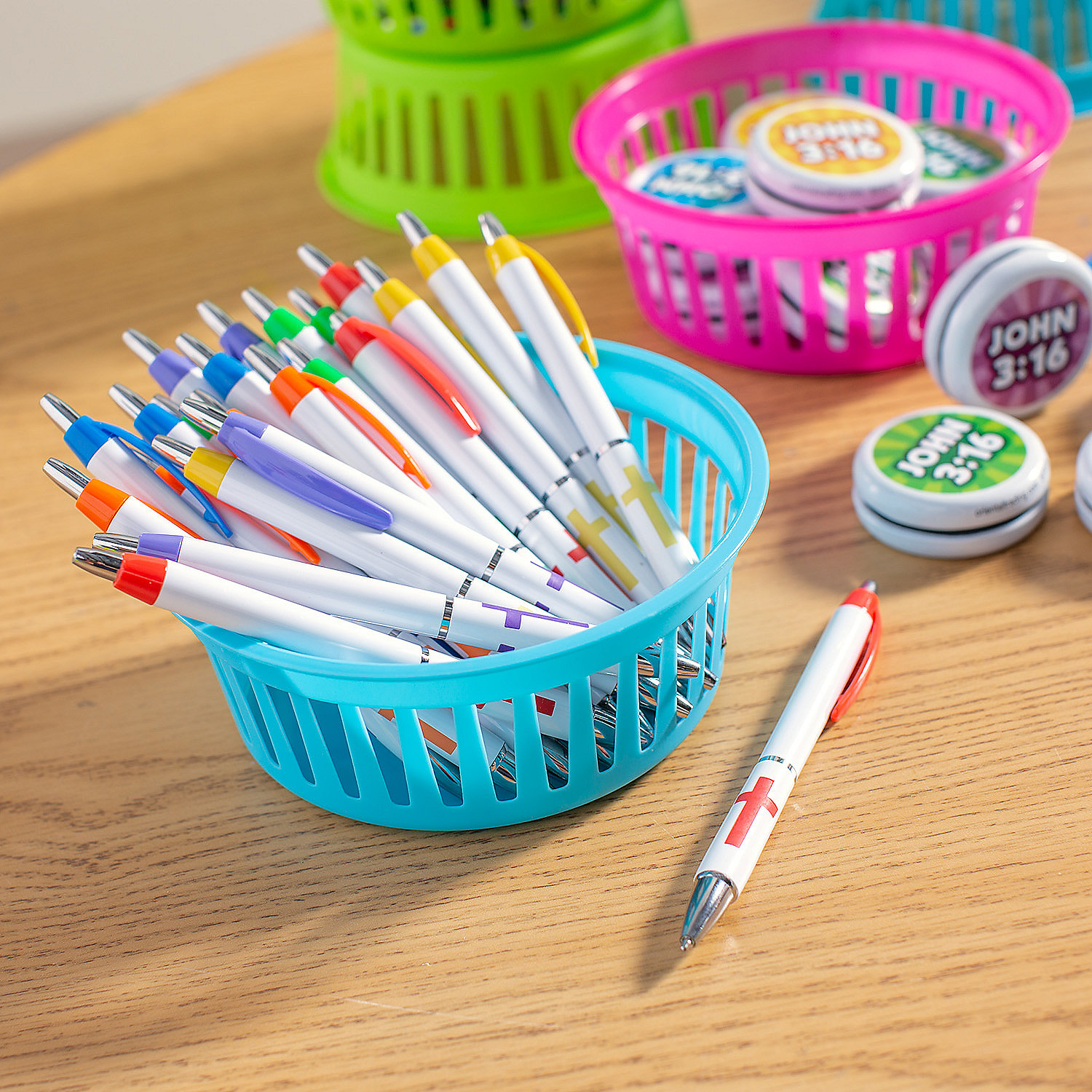 Cross Grip Pens - Stationery - 24 Pieces
