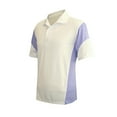thumbnail image 1 of Monterey Club Men's Wave Colorblock Golf Polo Shirt #1184, 1 of 2