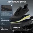 thumbnail image 3 of OrthoComfoot Men's Orthopedic Wide Hiking Sneakers for Outdoor and Everyday Wear, 3 of 6