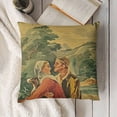 thumbnail image 3 of French Aubusson Decorative Pillow Covers Throw Pillowcase Square Couch Cushion Cover for Home Decor Sofa Living Room Bed Car, 3 of 5