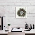 thumbnail image 3 of Epic Graffiti 'Merry Christmas Wreath' by Lori Deiter, Canvas Wall Art, 12"x12", 3 of 8