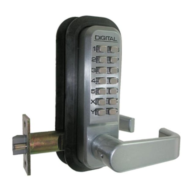 Lockey 2835-WH Mechanical Keyless Lock With Passage Function - White