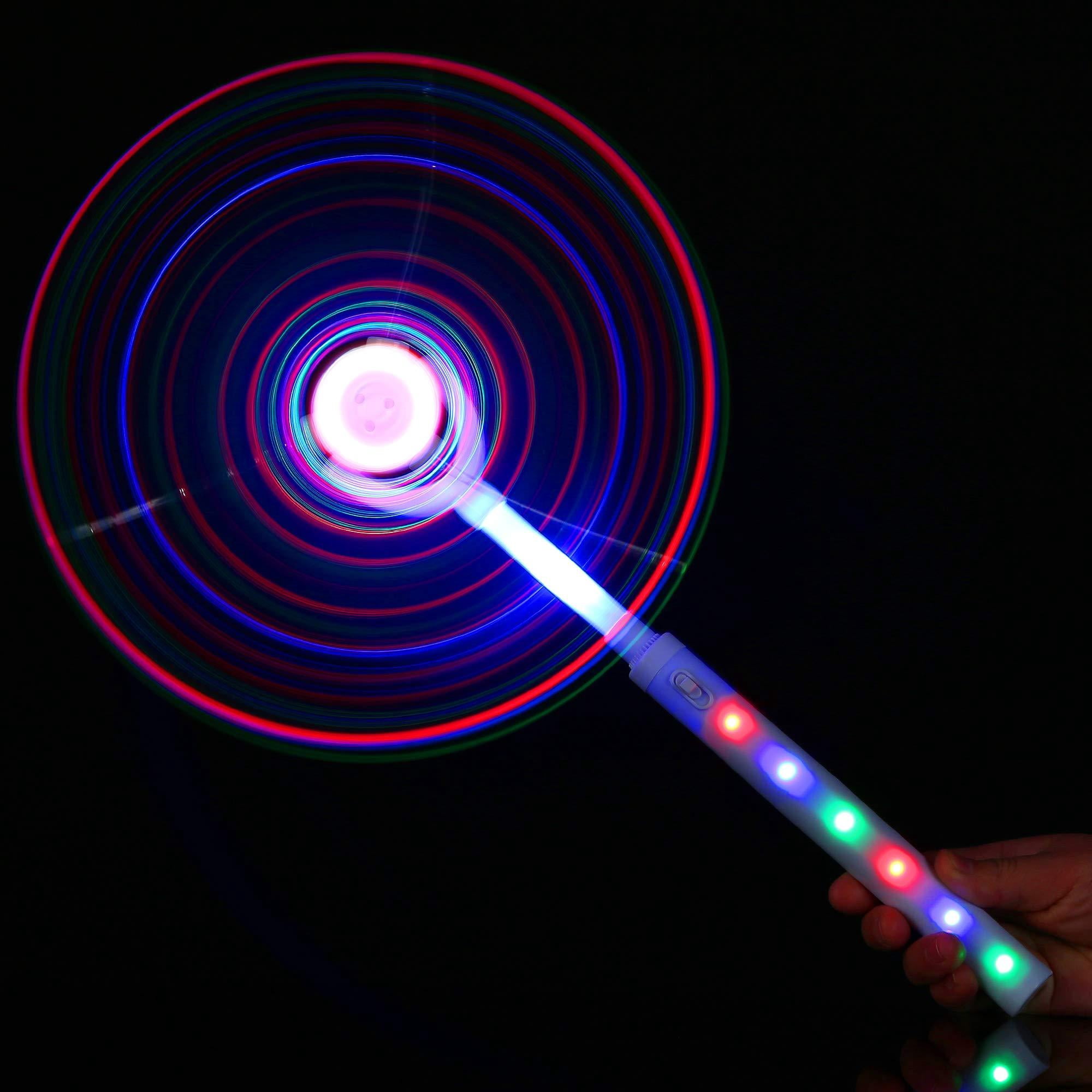 Fun Central BD026, 1 Pc LED DIY Windmill Wand, Light Up