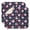 Pioneer Flower Floral-1, variant on Pioneer Flower Floral Print Pattern Kitchen Dish Drying Mat 1 Pack, Ultra Absorbent Microfiber Drainer Mat, 16"x18"