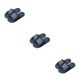 thumbnail image 2 of Guardurnaity Zapatilla de baño de PVC para secado rápido y antideslizante, zapatillas de ducha, zapatillas antideslizantes, gris oscuro Type1 NO1, 2 of 6
