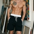 thumbnail image 3 of Men's Athletic Jogging Shorts with Zipper Pockets - Breathable Nylon, Perfect for Gym, Running & Casual Wear, 3 of 6