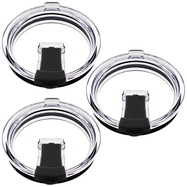 Tapas de Vaso PIX-LINK 20 oz 3 Juego a Prueba de Derrames Negro