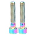 thumbnail image 4 of Tornillos de vástago de bicicleta M6x30 mm vibrantes para bicicletas de montaña y carretera: tuercas de tapa de dirección deslumbrantes, 4 of 8