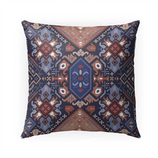 Serapi Navy Outdoor Pillow by Kavka Designs