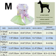 thumbnail image 2 of Cachorro falda perro princesa vestidos tutú flor y lentejuelas punto boda encaje vestido lujo arco perro vestidos Namotu CPB-DE-LYY1987-8, 2 of 5