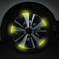 thumbnail image 2 of 20pcs For Cadillac Wheel Hub Reflective Sticker Safety Luminous Reflective Decoration Universal For Car Vehicle Truck, 2 of 4