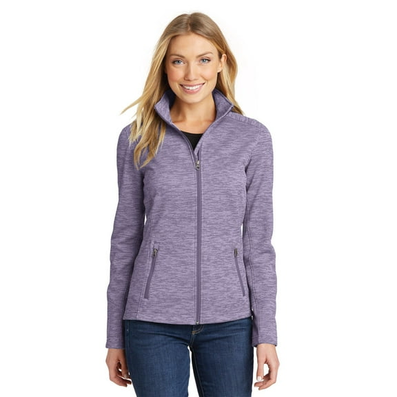 Port Authority Ladies Digi Stripe Fleece Jacket. L231