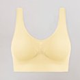 thumbnail image 4 of 3 Pack Womens Sports Bras No Underwire Plus Size Push Up Bralettes Pullover Lightweight Multipack Athletic Yoga Underwear Bra Mothers Day Gifts, 4 of 7