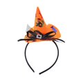 thumbnail image 1 of Sombrero de fiesta de Brujas, diadema de bruja de Halloween, sombrero de bruja puntiagudo, decoración de Halloween para niños y adultos Fivean unisex, 1 of 2