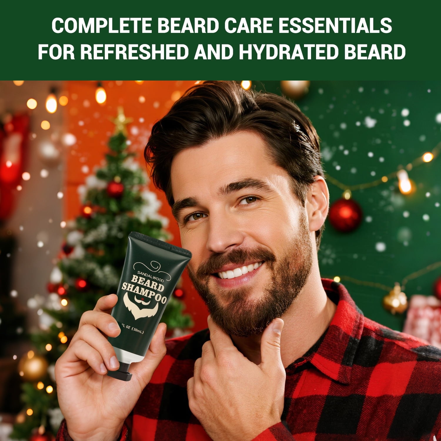 Rinse & Robust Beard Grooming Advent Calendar 2025 for Men Valentines Day Gift Sets