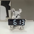 thumbnail image 4 of Violent Bear Electronic Alarm Clocks, Living Room, Bedroom, Bedside Table Decoration, Desktop, Luminous, Silent Digital Clock, 4 of 5