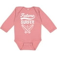 thumbnail image 3 of Inktastic Surfing Future Surfer Boys or Girls Long Sleeve Baby Bodysuit, 3 of 5