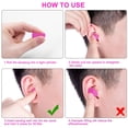 thumbnail image 4 of Foam Earplugs 60 Pairs Ultra Soft Sleeping Ear Plugs Upgraded Noise Reduction Hearing Protection Ear Plugs for Sound Blocking Sleeping Snoring School Library, 4 of 7