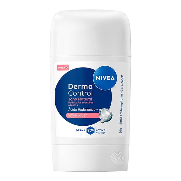 Nivea Deo Mujer Derma Control Tono Natural Stick 50gr