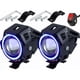 thumbnail image 1 of Faros Auxiliares Led U7 Ojos De Ángel P/motocicleta, 1 Par, 1 of 8