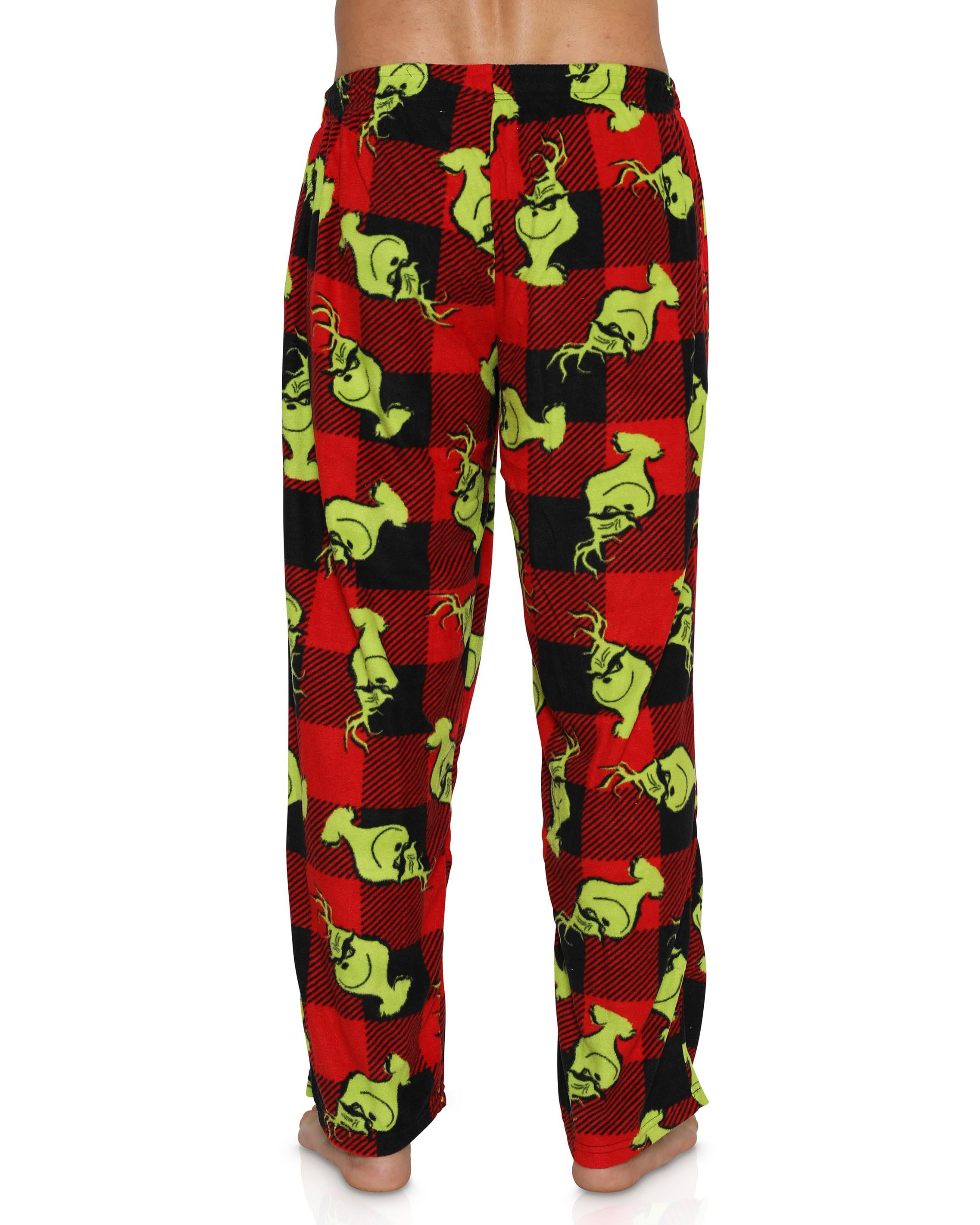 grinch Boys Fleece Pajama Lounge Pant 