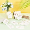 thumbnail image 5 of 1 set Paper Tapes with Hemp Ropes Word Pattern Thank You Rectangle White 79x50x0.5mm Hole: 5mm 200pcs Paper, 5 of 7