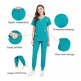 thumbnail image 3 of Esteticista Con Ropa Quirúrgica Médica Transpirable Clínica, 3 of 3