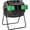 Green, variant on 43 Gallon Black Steel PP Tumbling 360 Degree Rotating Composting Bin With Dual Chamber