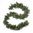 thumbnail image 5 of Furvclv 2 Pack Pre-lit 9'x10" Artificial Christmas Garland, Timer Battery Operated Winter Greenery Garland With 20 Pine Cones, 50 LED Lights And 160 Tips, Christmas Collection, 5 of 6