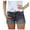 Grey, variant on Clothing Women's Jeans, New Women Summer Short Jeans Denim Female Pockets Wash Denim Shorts