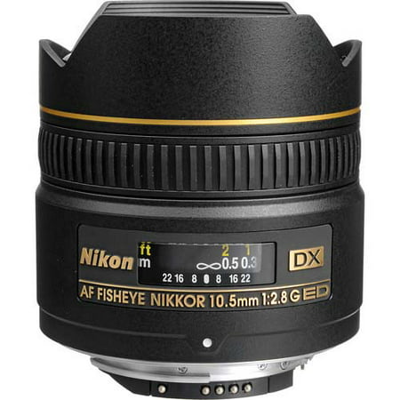 Nikon Nikkor 10.5mm f/2.8G ED AF DX Fisheye Lens (Best Fisheye For Nikon D800)