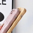 thumbnail image 3 of Water Ripple Pattern Curly Wave Frame Soft Compatible with iPhone Case (LPurple,iPhone 15), 3 of 4