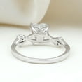 thumbnail image 5 of Rosec Jewels Lab Created Diamond Heart Engagement Ring - 7 mm - 1 Ct - EF-VS Quality, 18K White Gold, US 5.50, 5 of 8