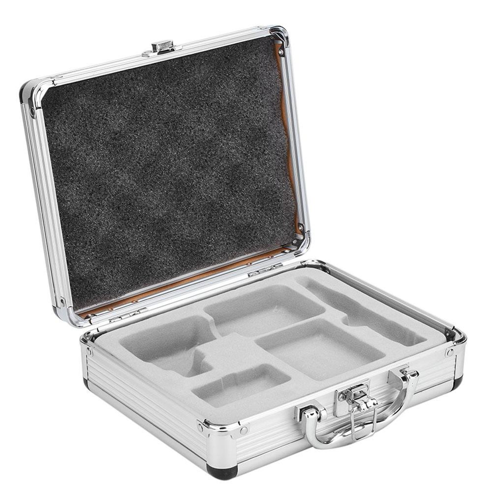 Mgaxyff Tattoo Carrying Case Machine Storage Box Lock Padded Box