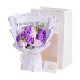 thumbnail image 4 of Ramo de flores preservadas Rosa eterna Arreglo floral artificial Romántico para violento, 4 of 8