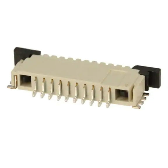 Pack of 4 1-84953-0 Connector FPC 10 Position 1.00mm Right Angle :RoHS, Cut Tape