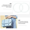 thumbnail image 3 of 6 Pcs Bag Accessories Handbags Repair Handles Crossbody Wallet Purse Replacement DIY, 3 of 6