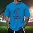 thumbnail image 2 of Playeras De Bambu Para Hombre, Camiseta De Manga Corta Con Cuello Redondo Y Estampado De Moda Francesa 2024 Para Hombre, 2 of 4