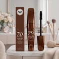 thumbnail image 5 of 7D Black Volumizing Mascara for Curling and Lifting - Dramatic Volume, Natural Look, Long Lasting, Smudge Proof, Flake Free Daily Wear Mascara for Women - Full Lashes with No Clumps, 5 of 9