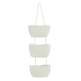 thumbnail image 1 of AMLESO Handmade 3 Tier Hanging Basket Also AS Hanging Flower Baskets for Nursery white, 1 of 8